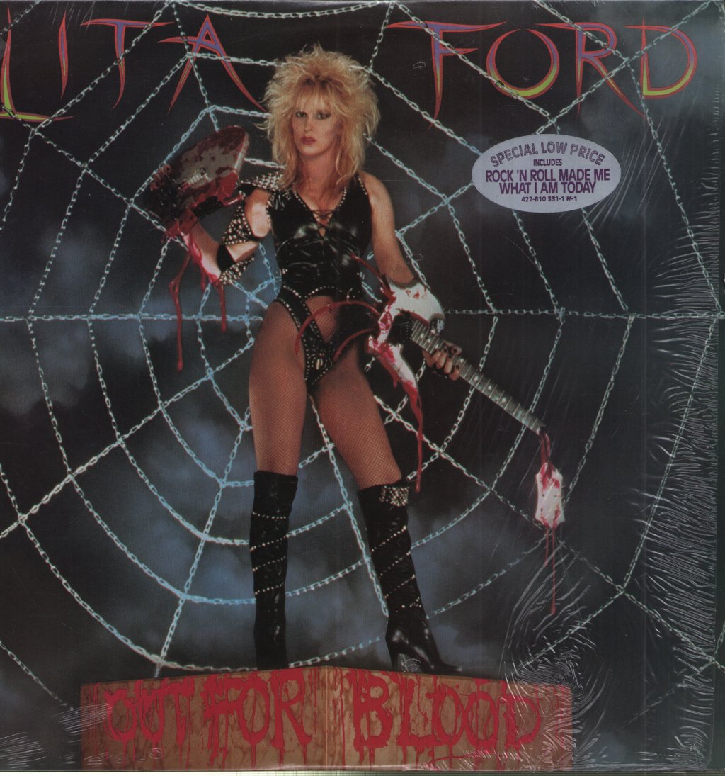 Lita Ford - Out For Blood - Lp