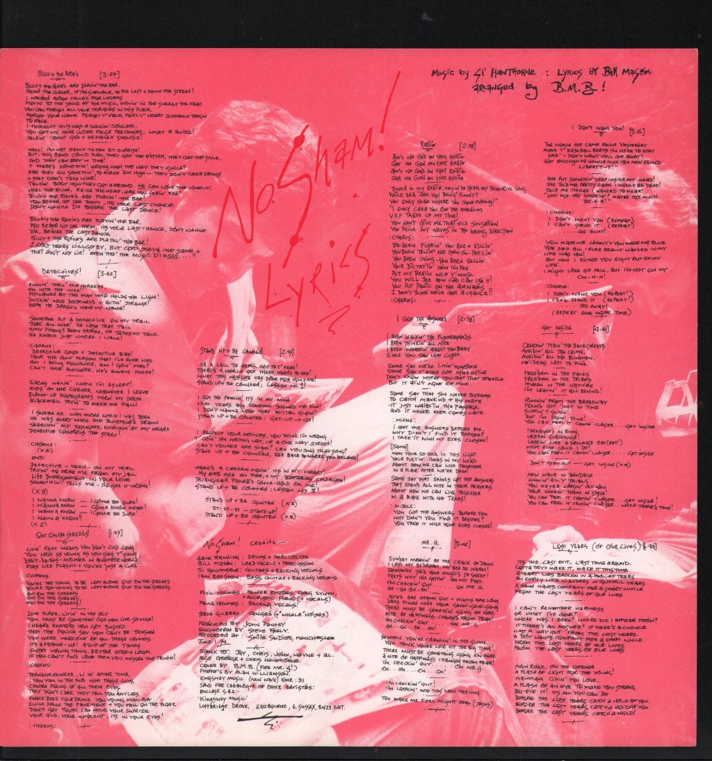 Bill Mason Band - No Sham - Lp