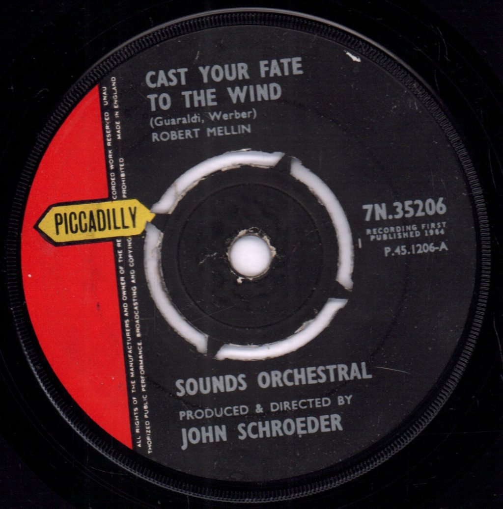 Sounds Orchestral - Cast Your Fate To The Wind - 7 Inch