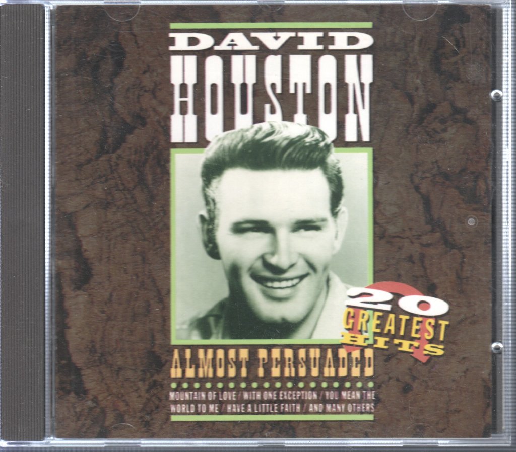 David Houston - Almost Persuaded - 20 Greatest Hits - Cd