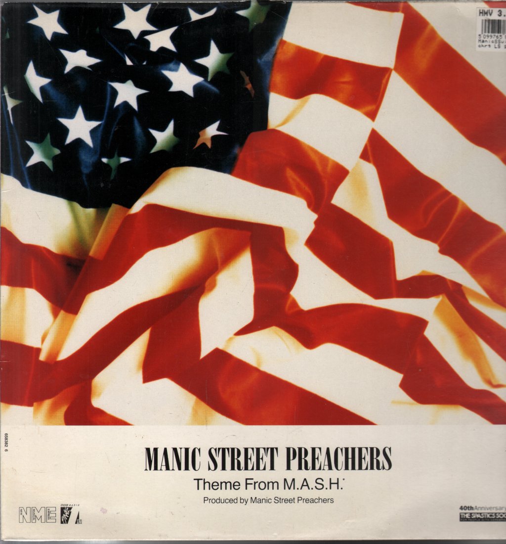 Manic Street Preachers/Fatima Mansions - Theme From M.A.S.H. / Everything I Do - 12 Inch