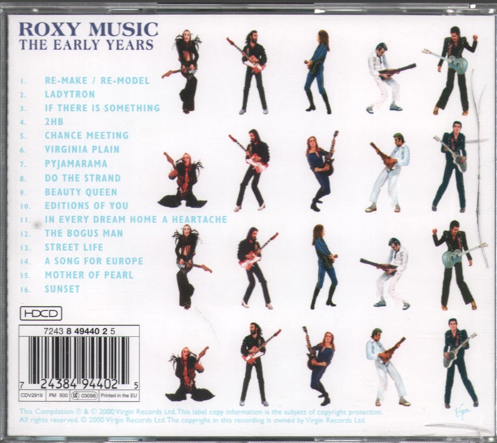 Roxy Music - Early Years - Cd