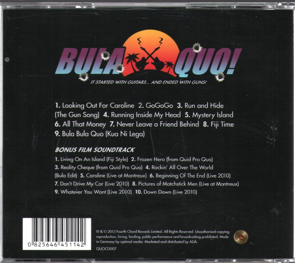 Status Quo - Bula Quo! - Double Cd