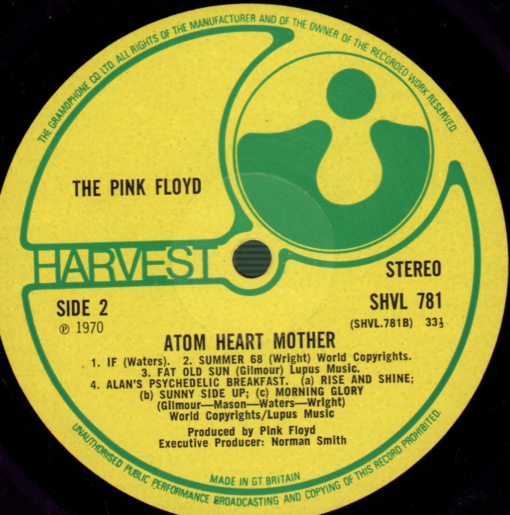 Pink Floyd - Atom Heart Mother - Lp
