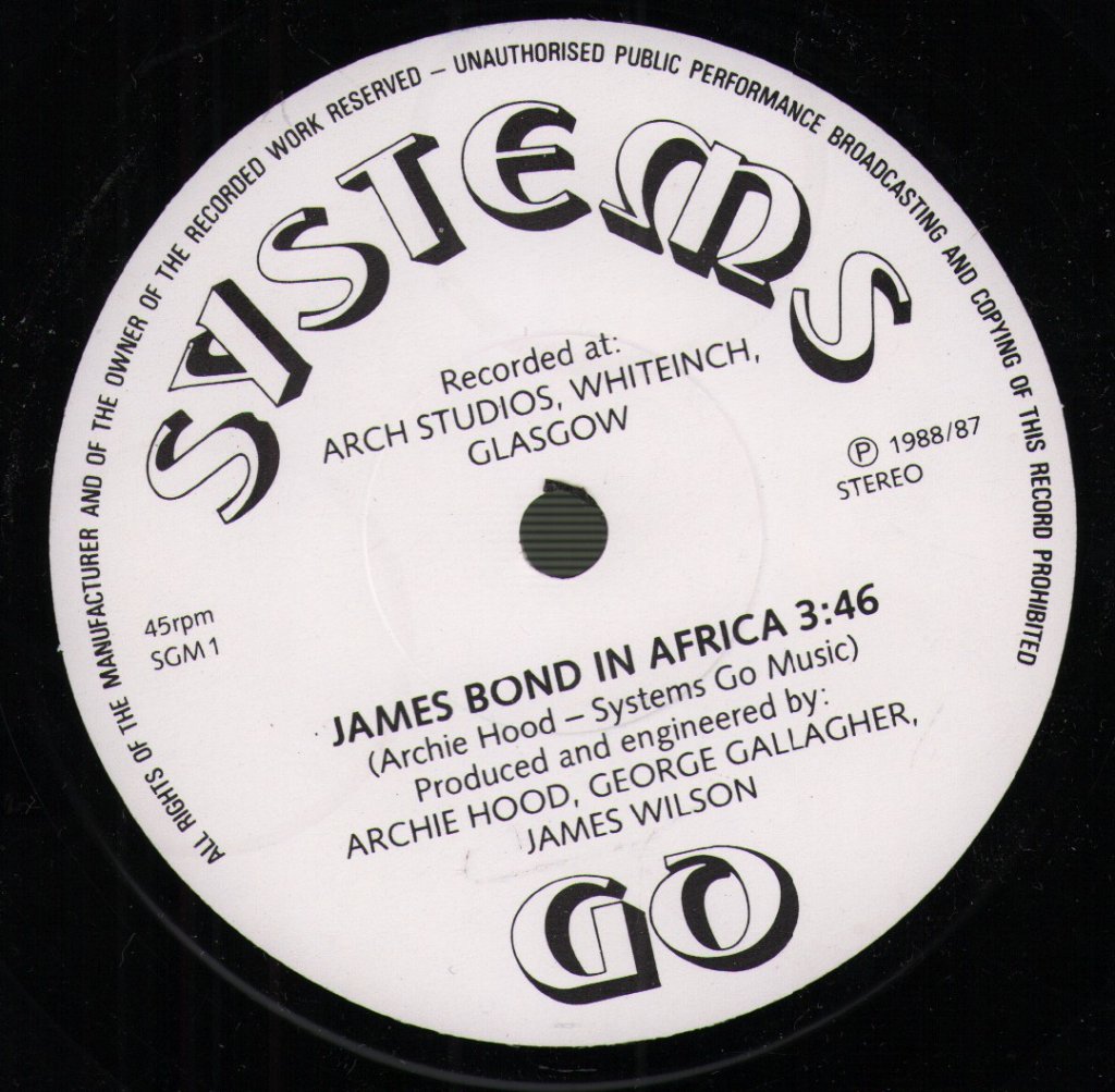 systems go - James Bond In Africa - 7 Inch