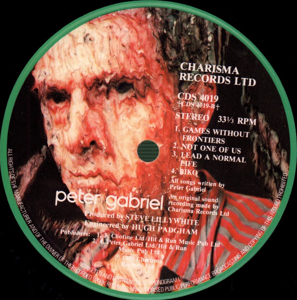 Peter Gabriel - Peter Gabriel - Lp