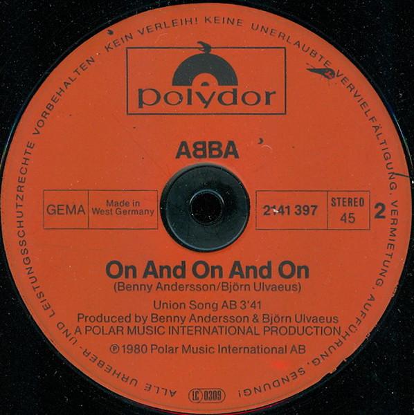 ABBA - Lay All Your Love On Me - 12 Inch