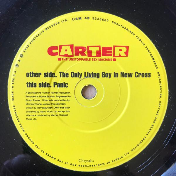 Carter The Unstoppable Sex Machine - Only Living Boy In New Cross - 7 Inch