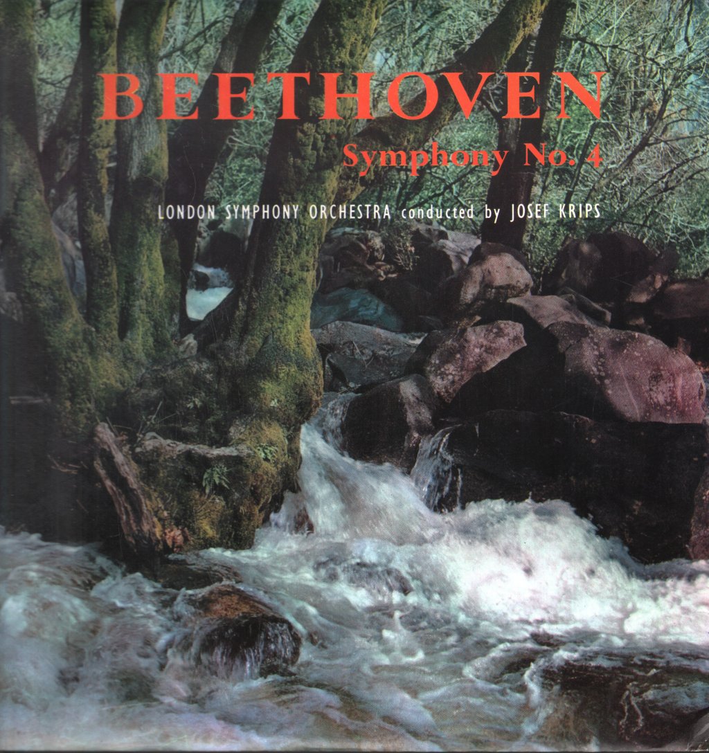 Josef Krips / London Symphony Orchestra - Beethoven - Symphony No. 4 In B-flat, Op. 60 - Lp