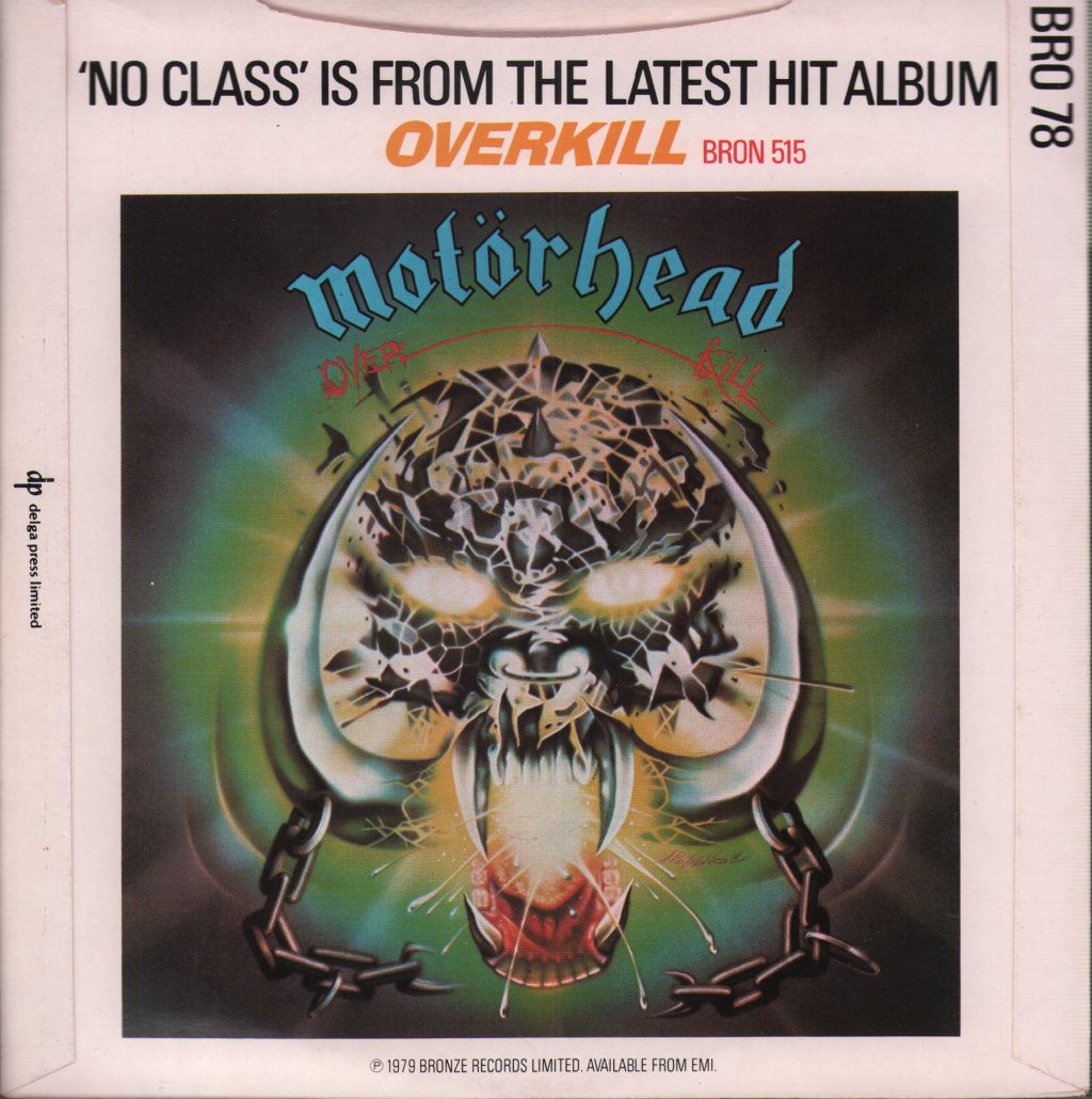 Motorhead - No Class - 7 Inch