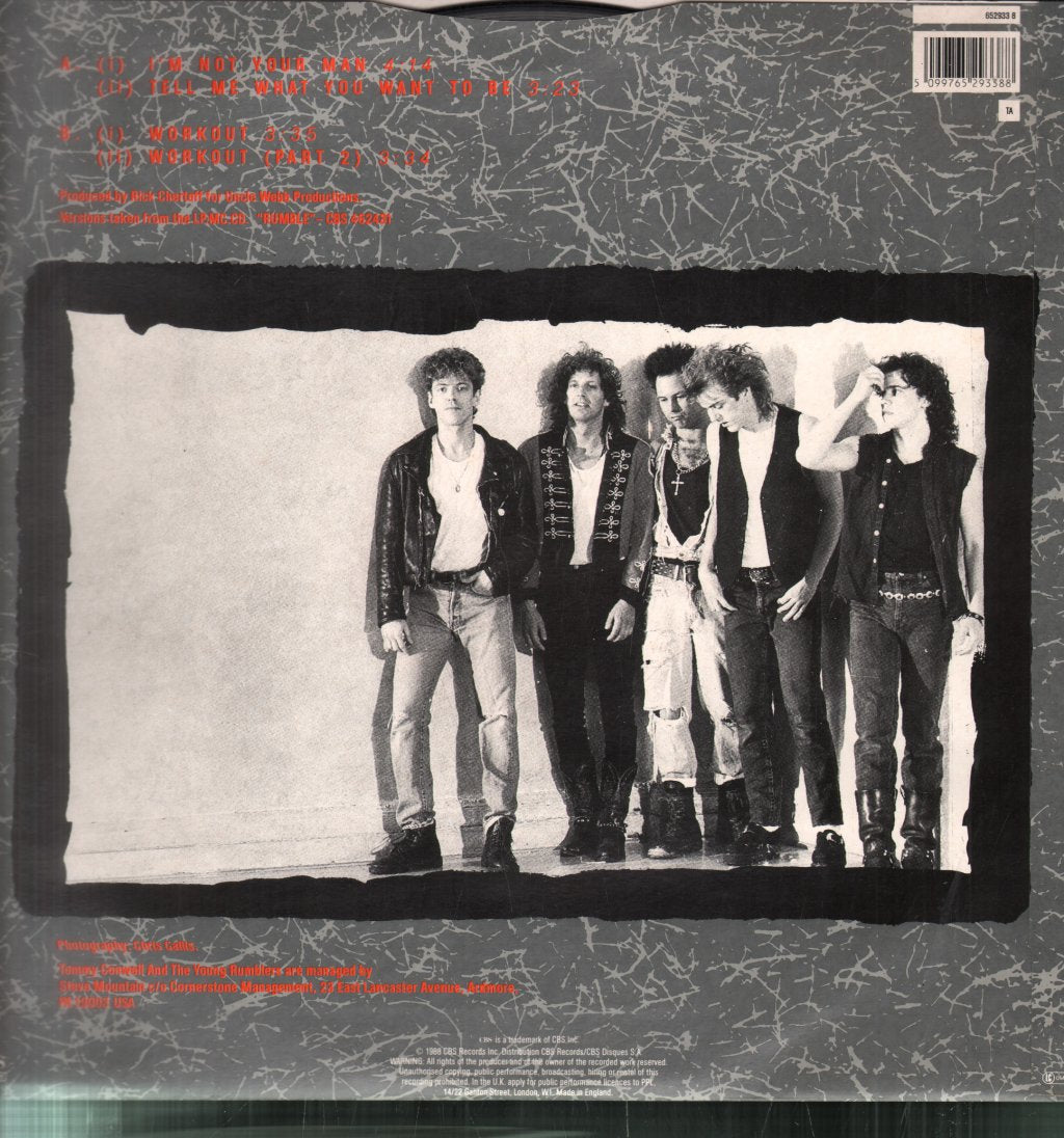 Tommy Conwell And The Young Rumblers - I'm Not Your Man - 12 Inch