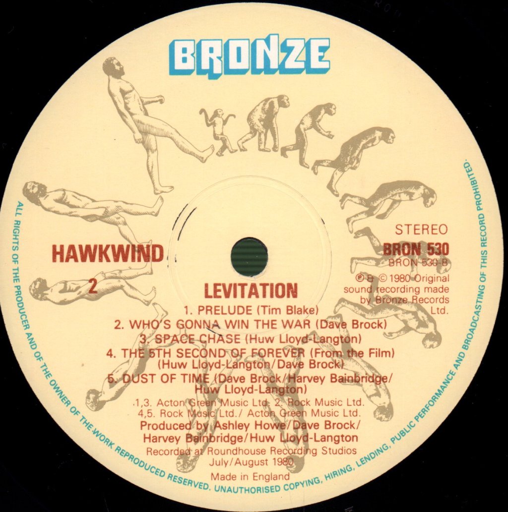 Hawkwind - Levitation - Lp