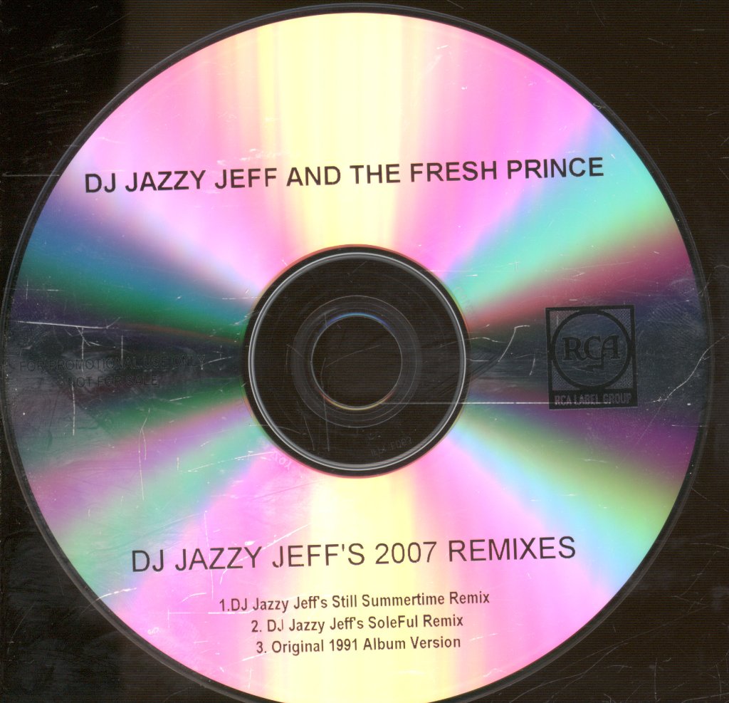 DJ Jazzy Jeff And Fresh Prince - Summertime (DJ Jazzy Jeff's Remixes) - Cdr