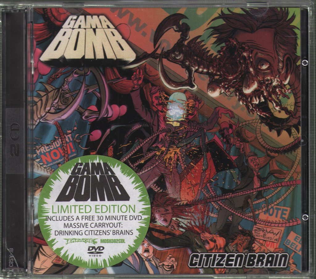 Gama Bomb - Citizen Brain - Cd/Dvd