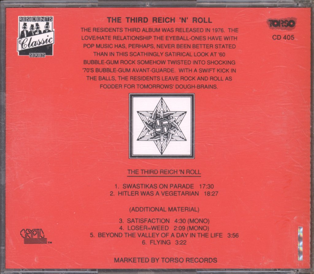 Residents - Third Reich 'N' Roll - Cd