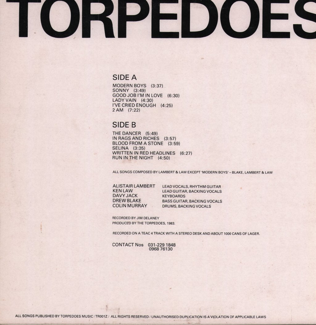 Torpedoes (Uk) - Torpedoes - Lp