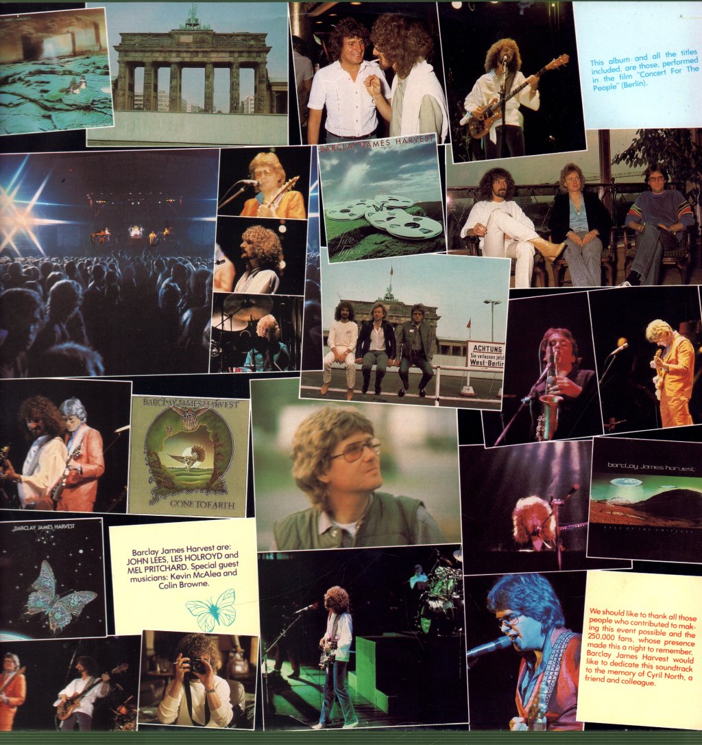 Barclay James Harvest - A Concert For The People (Berlin) - Lp
