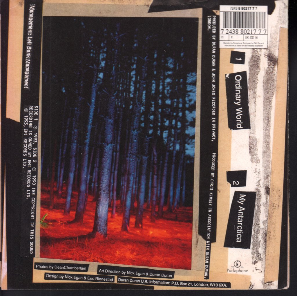 Duran Duran - Ordinary World - 7 Inch