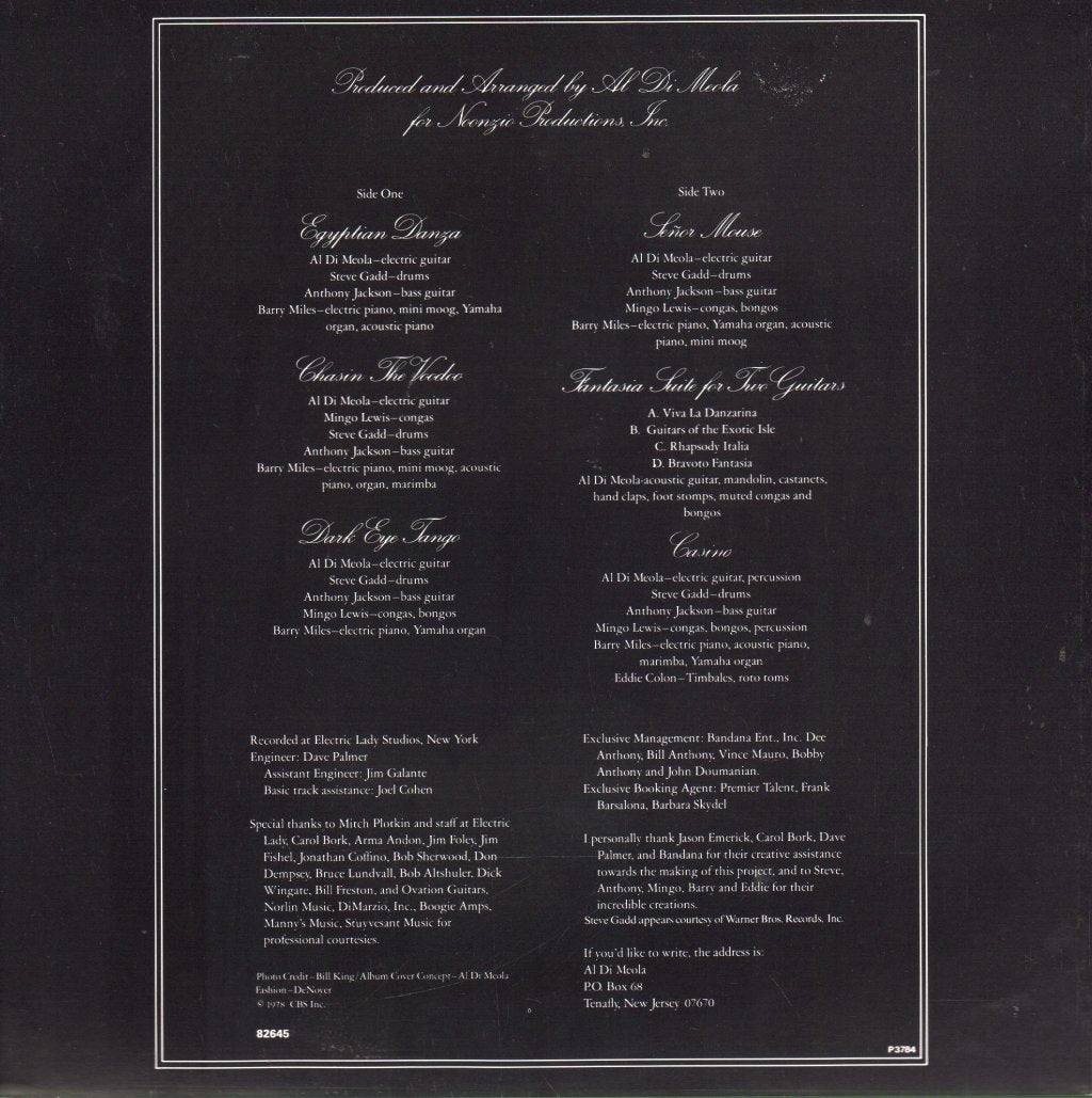 Al Di Meola - Casino - Lp