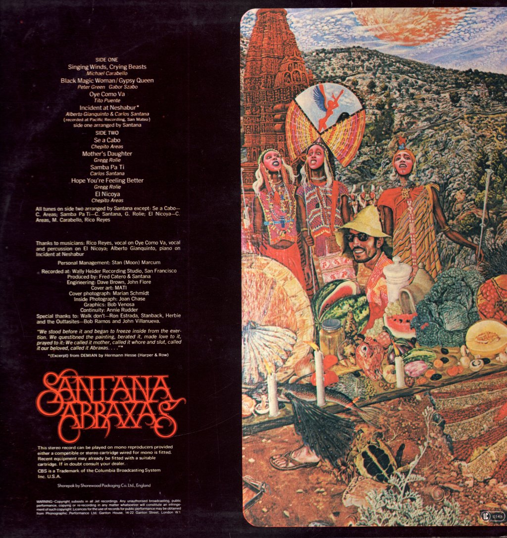 Santana - Abraxas - Lp