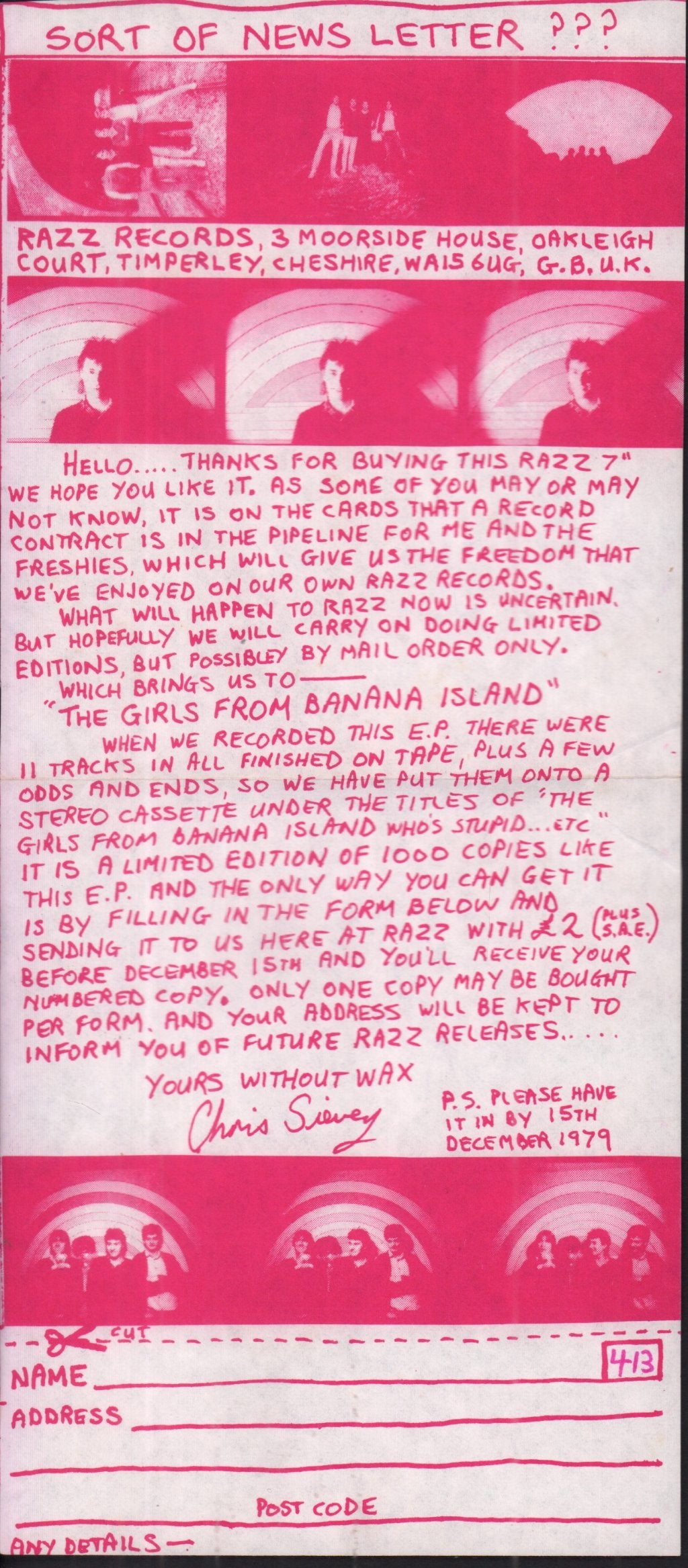 Freshies - Men From Banana Island - 7 Inch