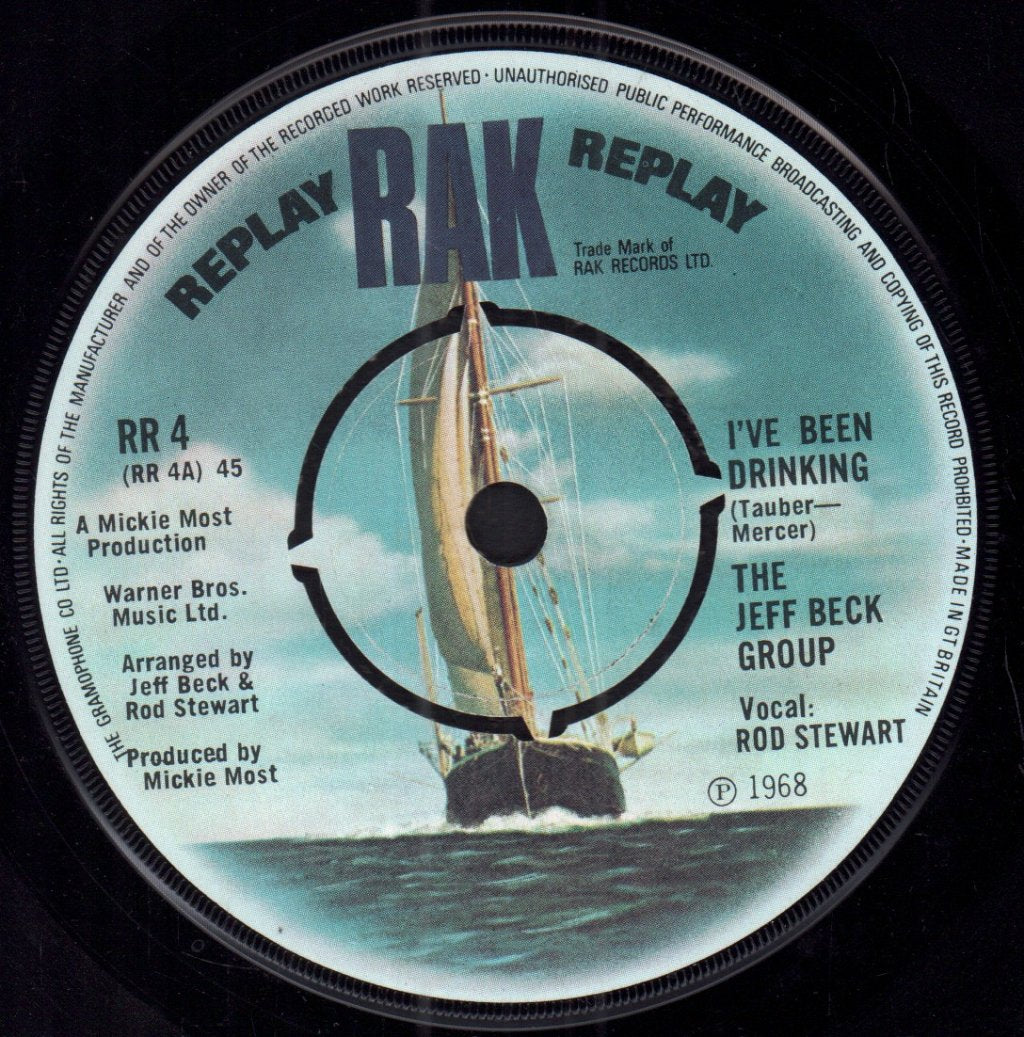 Jeff Beck Group - I've Been Drinking - 7 Inch