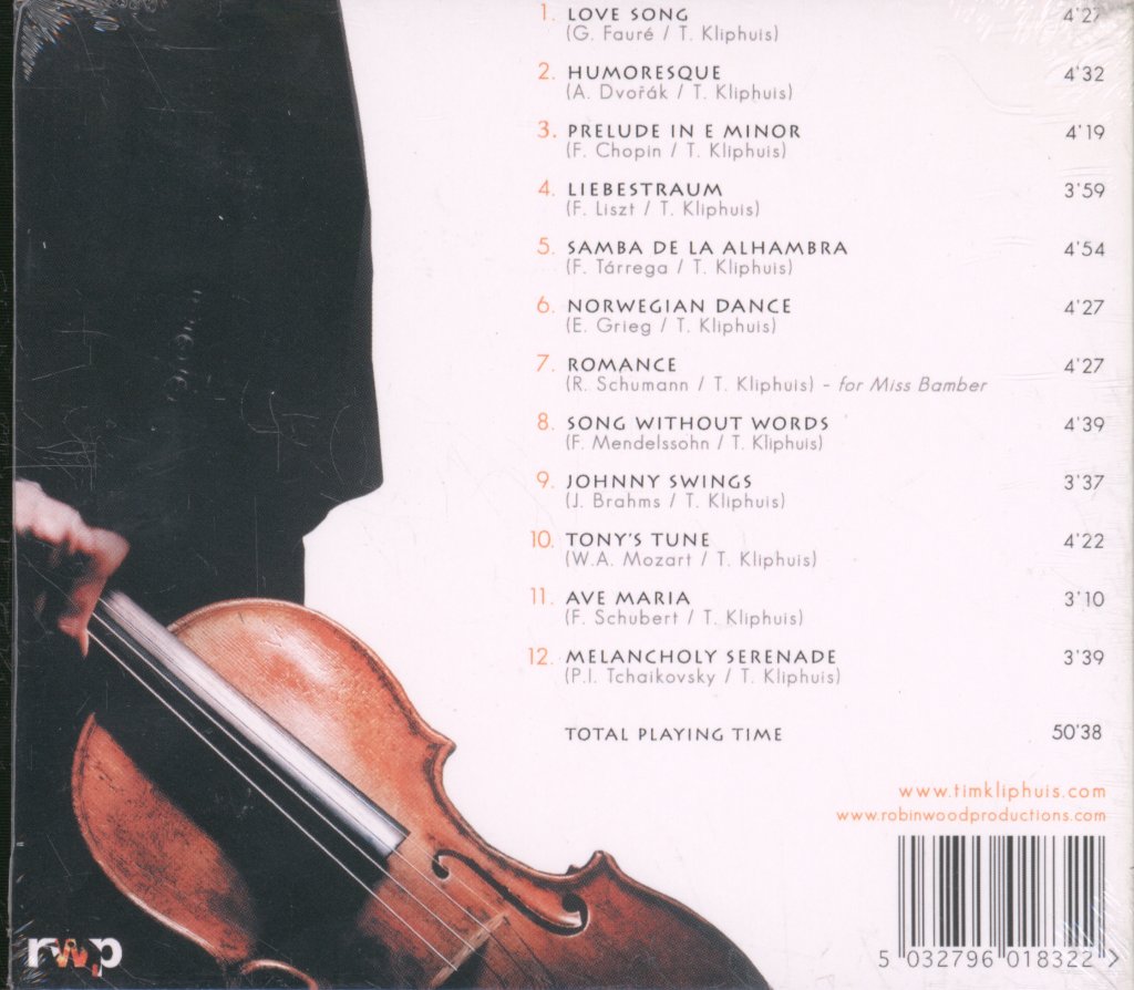 Tim Kliphuis - Swingin' Through The Classics - Cd