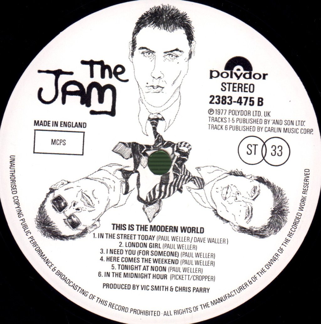 Jam - This Is The Modern World - Lp