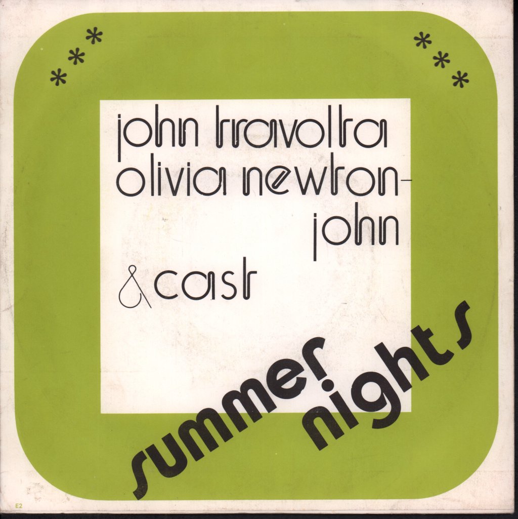 John Travolta Olivia Newton John - Summer Nights - 7 Inch