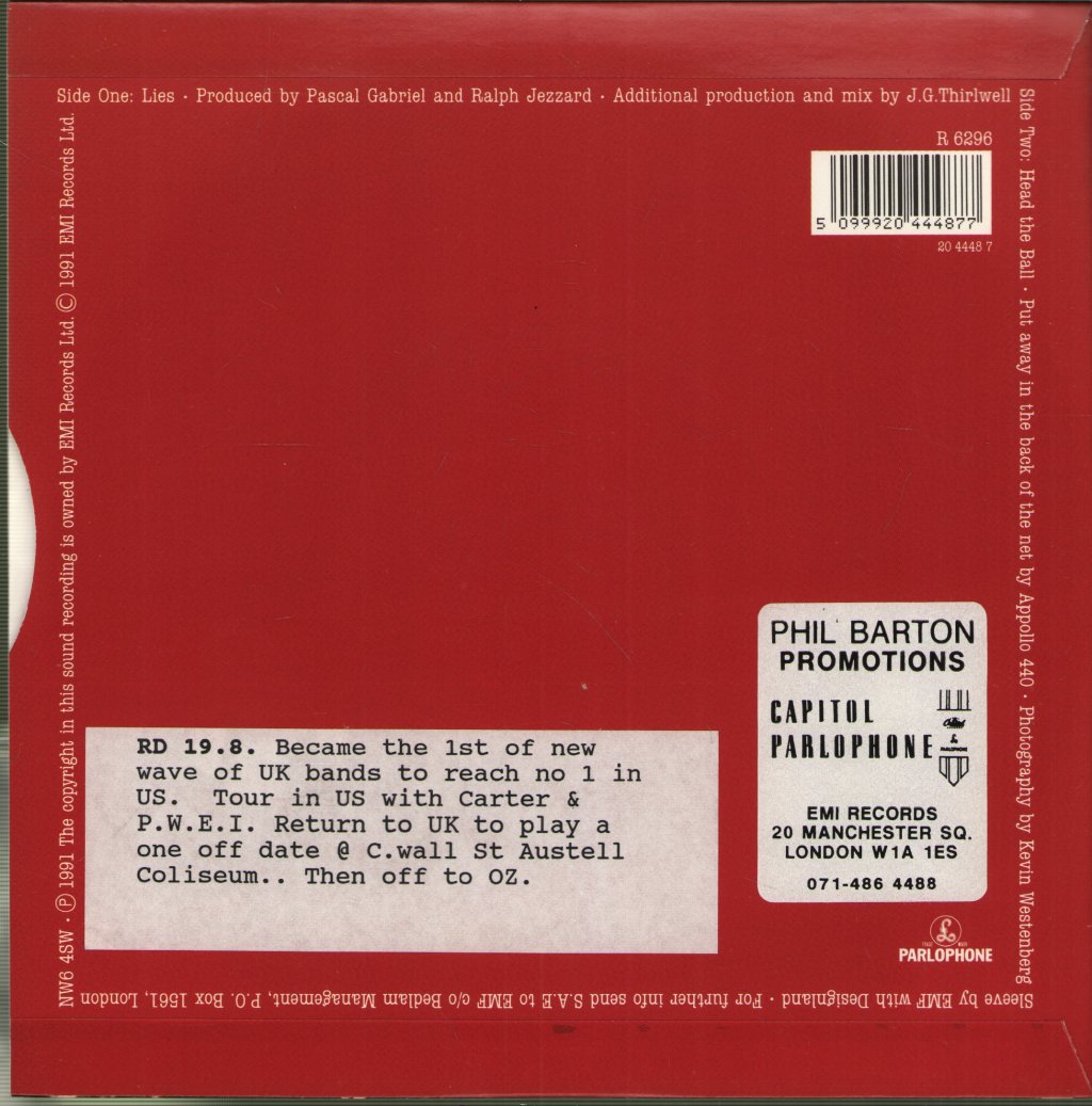 Emf - Lies - 7 Inch