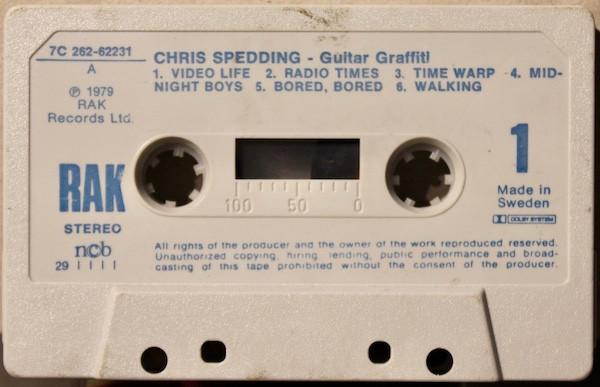 Chris Spedding - Guitar Graffiti - Cassette