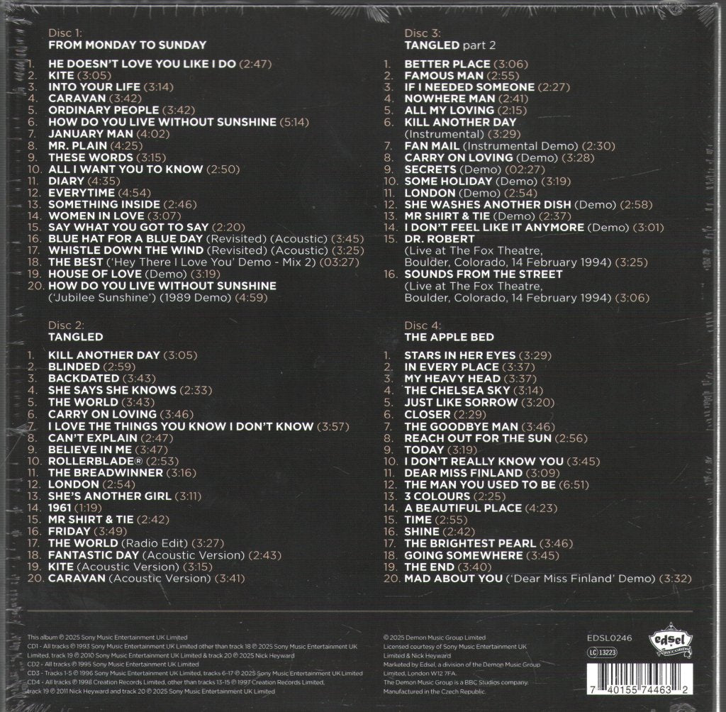 Nick Heyward - 1993-1998 The Epic & Creation Years - Cd Set