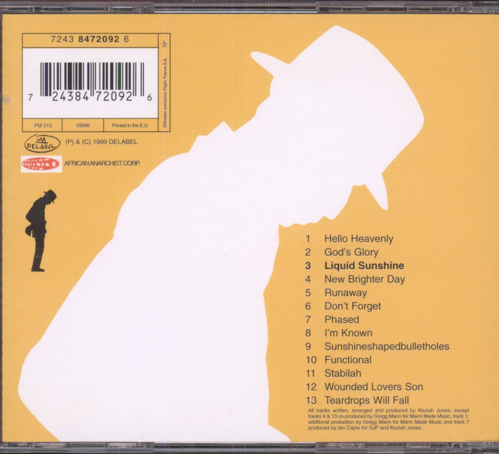 Keziah Jones - Liquid Sunshine - Cd
