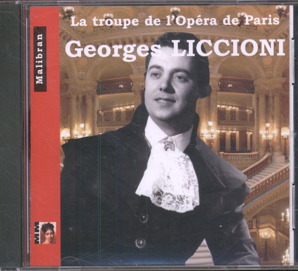 Georges Liccioni - La Troupe De L'Opera De Paris - Cd