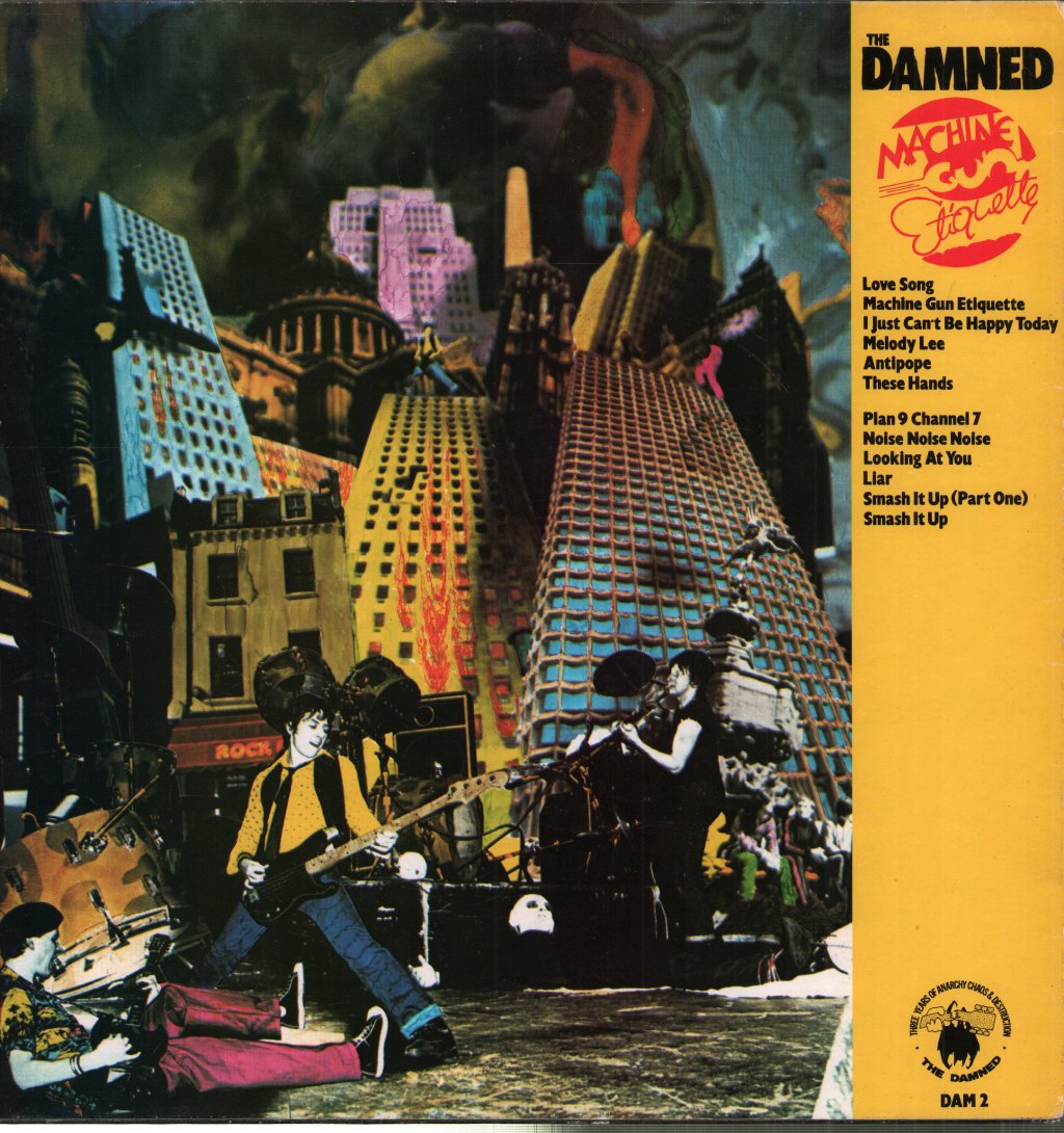 Damned - Machine Gun Etiquette - Lp