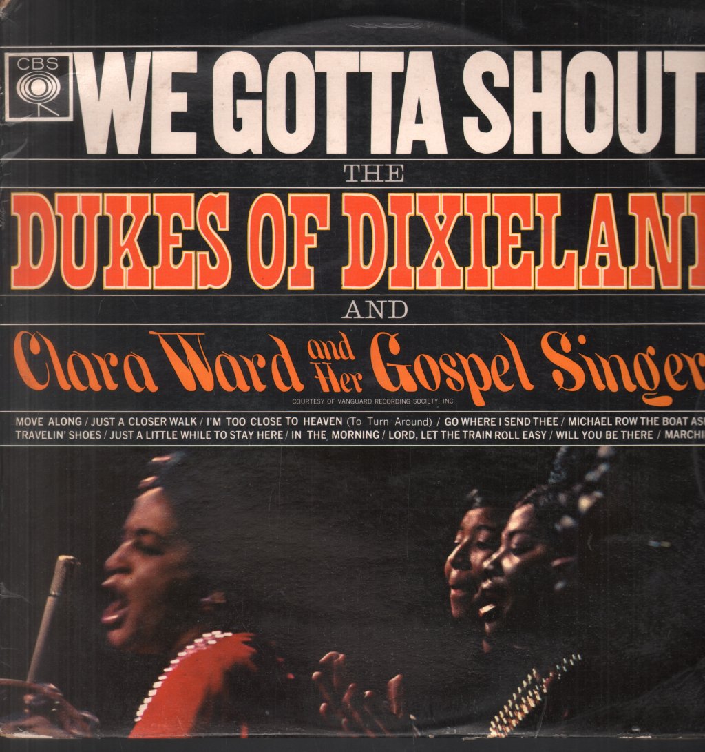 Dukes Of Dixieland And Clara Ward And Her Gospel Singers - We Gotta Shout! - Lp