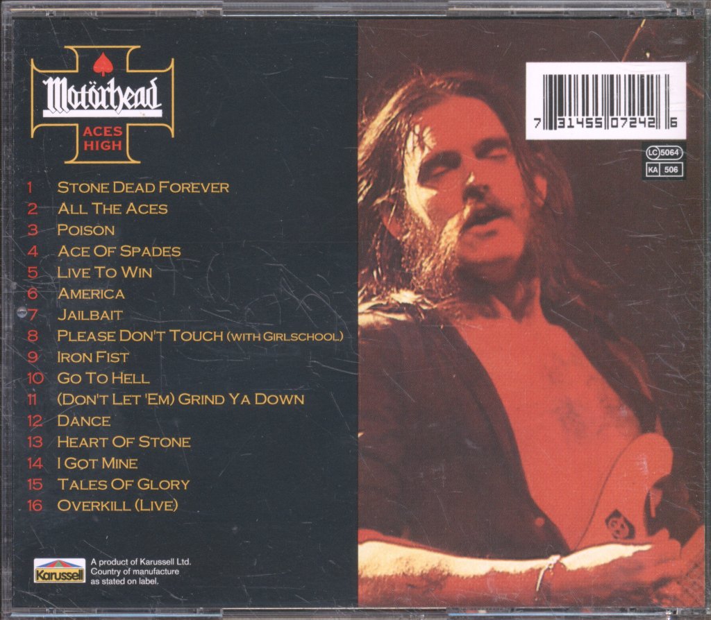 Motorhead - Aces High - Cd