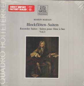Marin Marais - Blockfloten-Suiten Vol 3 - Lp