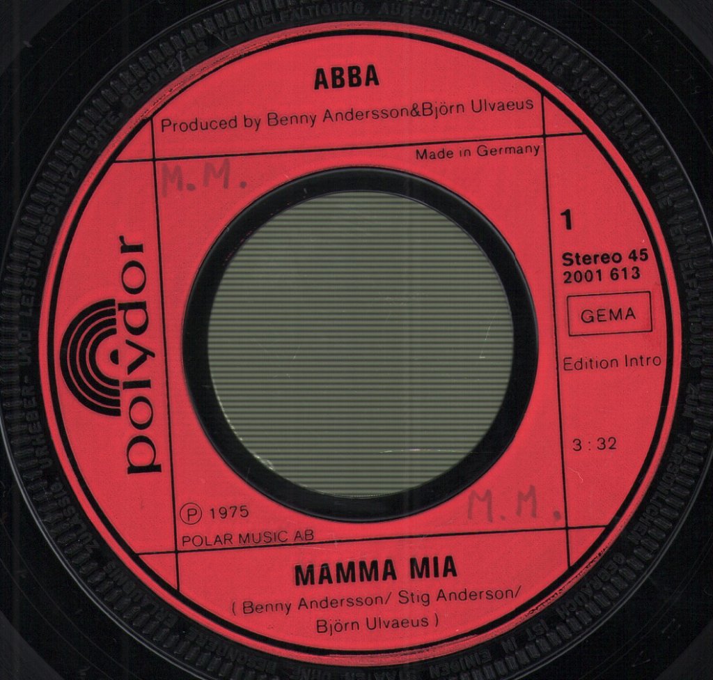 ABBA - Mamma Mia - 7 Inch