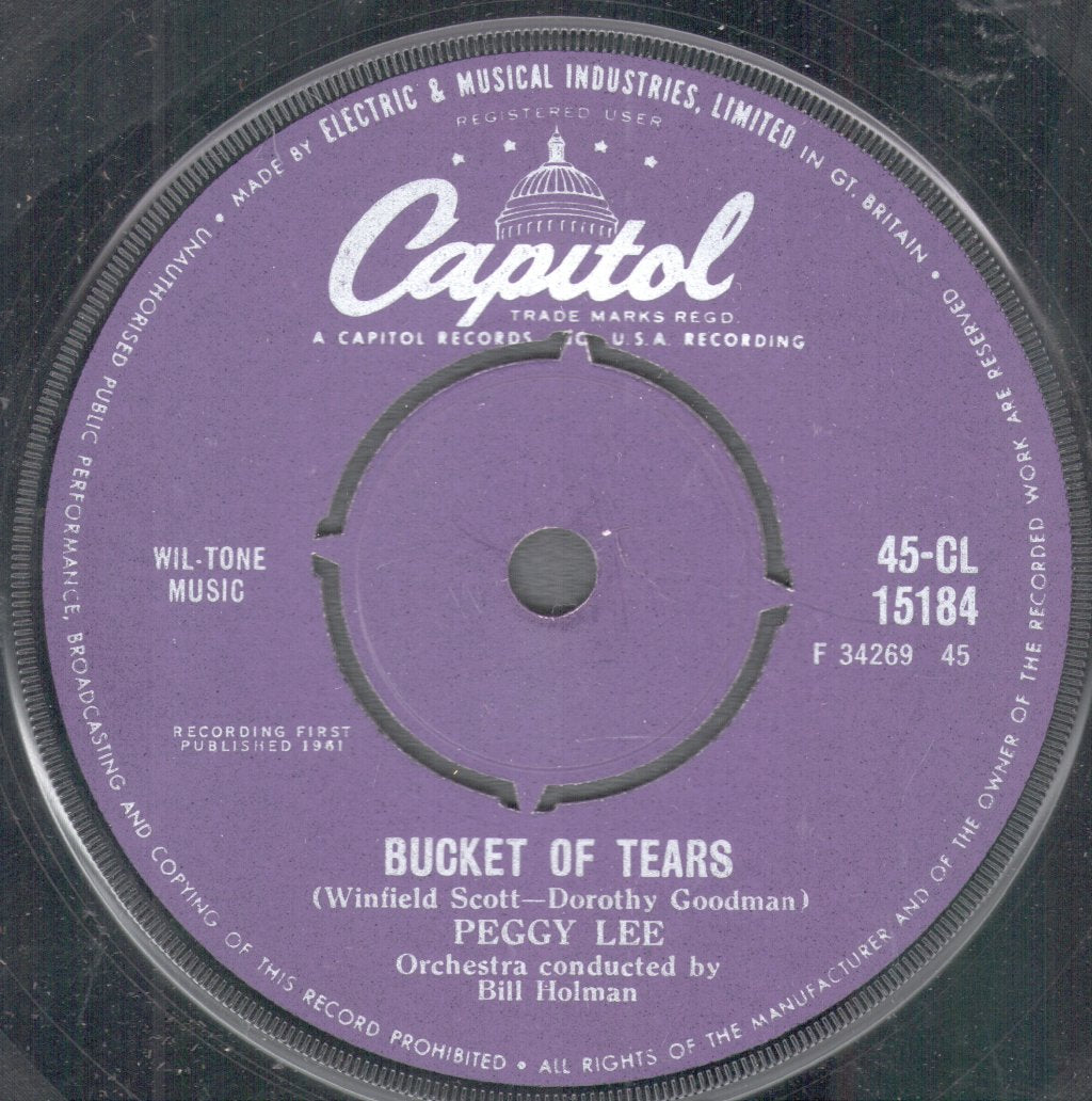 Peggy Lee - Till There Was You - 7 Inch