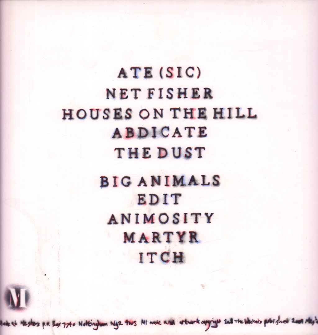 Wickets (2000'S Artist) - Big Animals - Lp