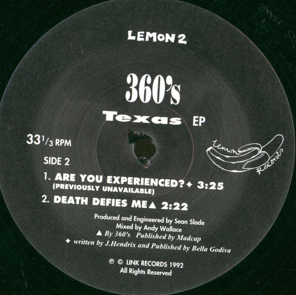 360's - Texas EP - 12 Inch