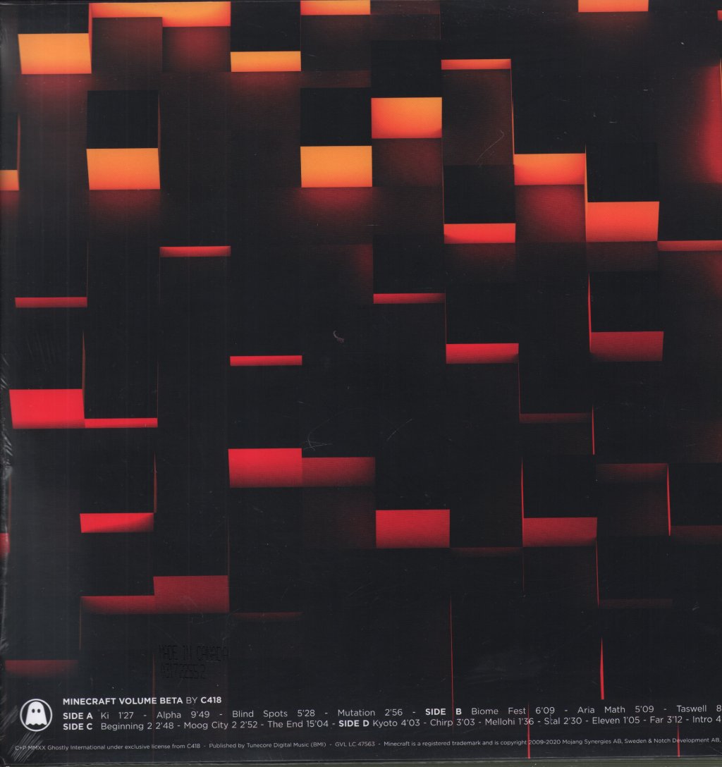 C418 - Minecraft Volume Beta - Double Lp