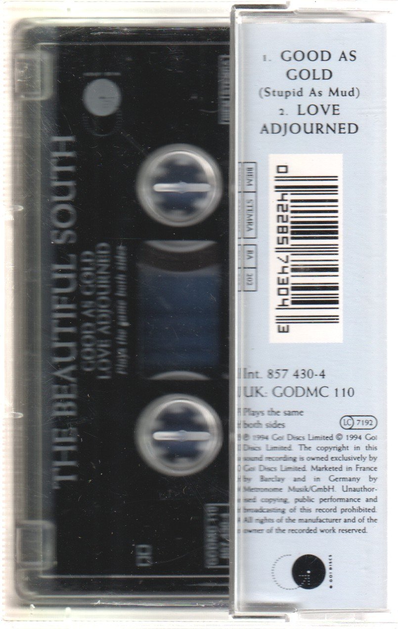 Beautiful South - Good As Gold - Cassette