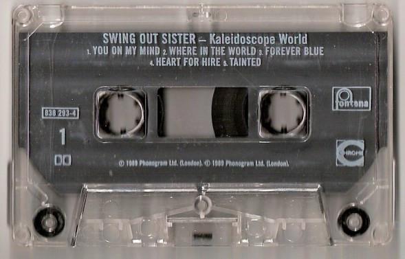 Swing Out Sister - Kaleidoscope World - Cassette