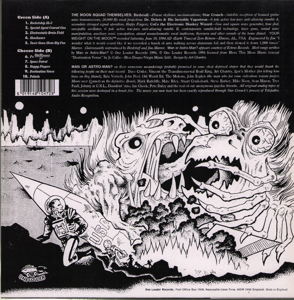 Man Or Astro-Man? - Your Weight On The Moon - 10 Inch