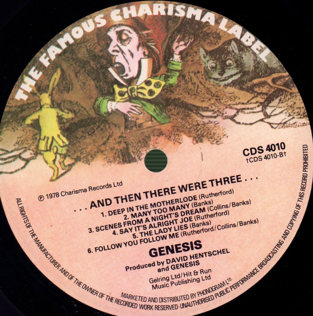 Genesis - And Then There Were Three - Lp