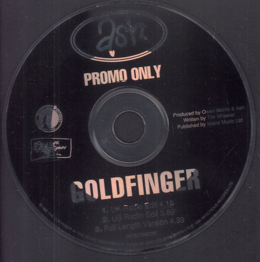 Ash (Irish Group) - Goldfinger - Cd