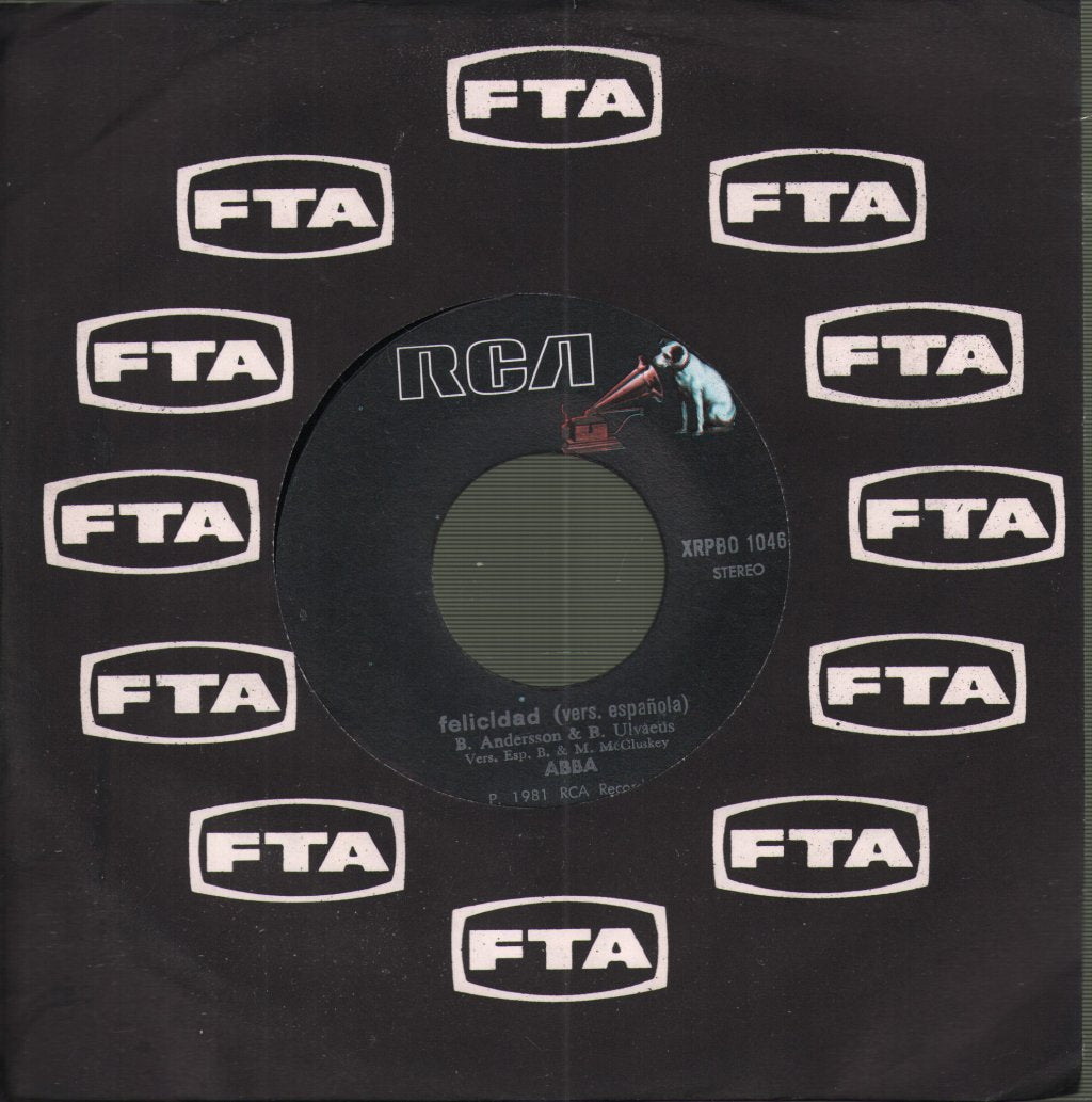 ABBA - Felicidad (Vers. Española) - 7 Inch