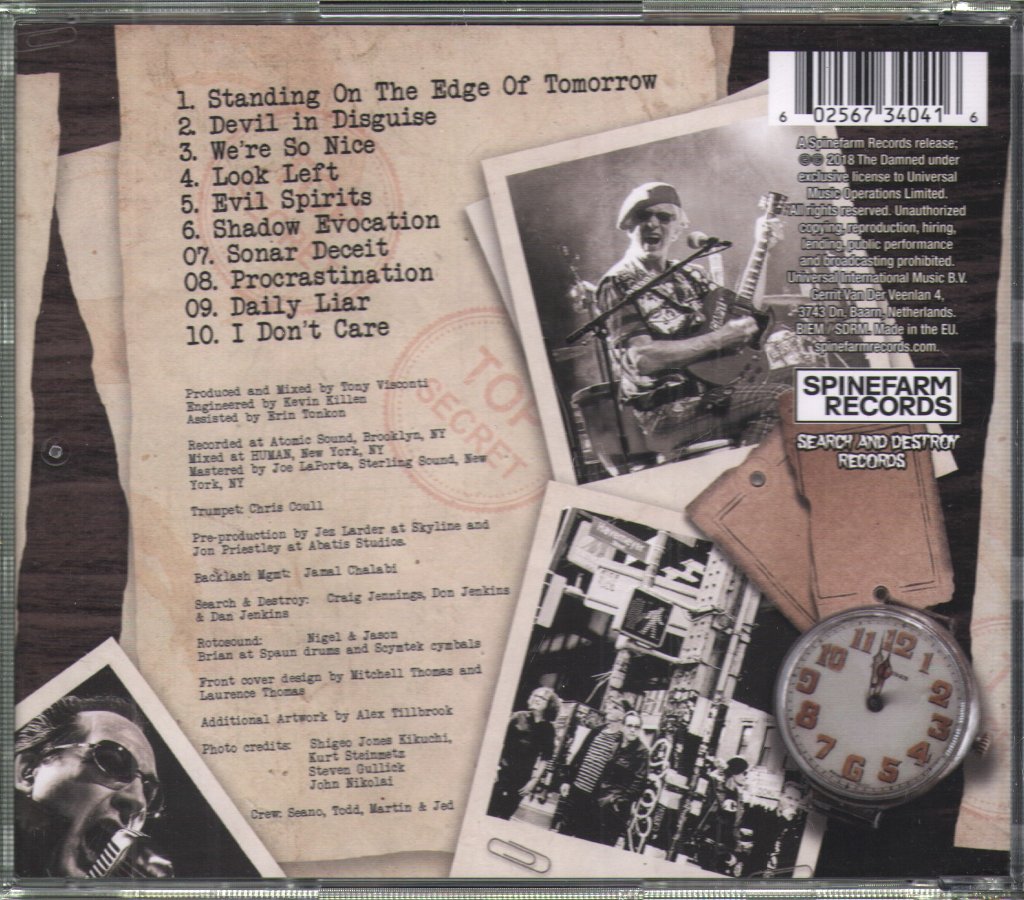 Damned - Evil Spirits - Cd